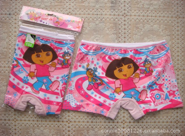 MINI order 10USD girls underwear childrens boxers fit 3-7yrs can choose size free shipping 10038