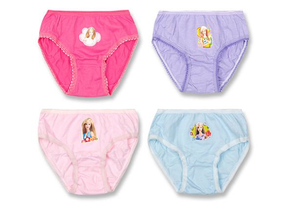 MINI order 10USD girls underwears fit 3-13yrs kids briefs 100cotton can chose size color random 10006