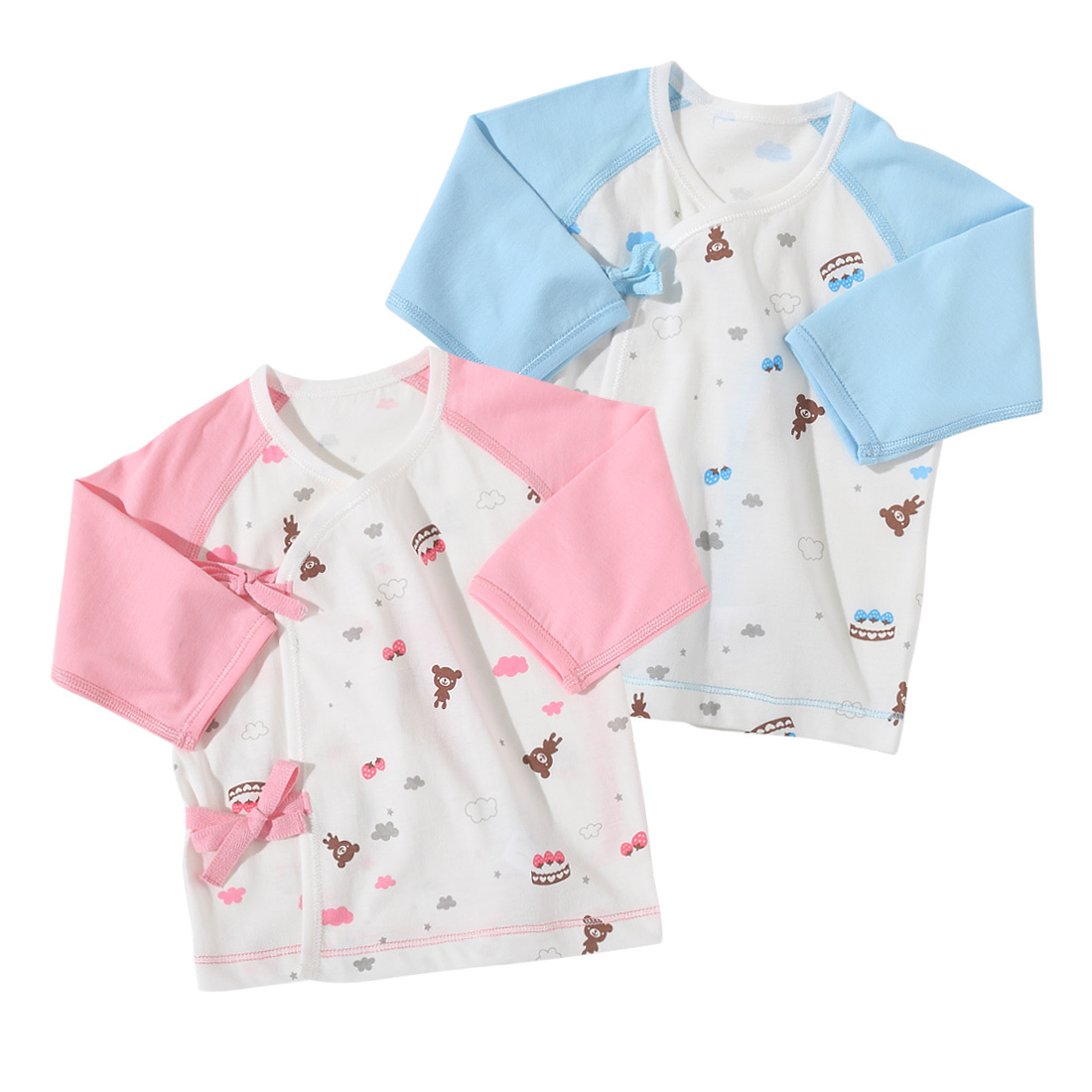 Minimoto 2012 new arrival cake bear 32 single face long-sleeve shortie robe yu0904