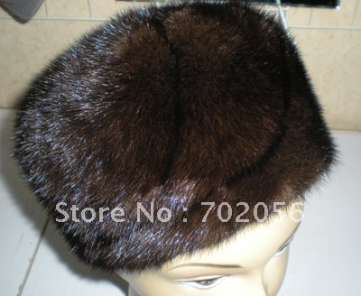 Mink Fedoras Cap Hat DEC Cabbie Gatsby Luxury #2303