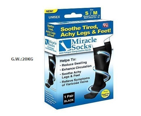 Miracle Socks as seen as on tv men's socks women's socks free shipping  with retail box packing