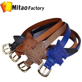 Mitao Factory Free shipping Best Selling Leather belt for woman/ Real leather belt/ Belt leather