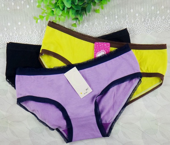 Mix colors  Briefs Underpants women Wholesale ladies underwear underwear 12 pcs/lot free shipping