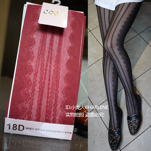 MIX-ORDER 10USD 2013 New High Quality Candy Color 18D Core-spun Yarn Pantyhose Women's stockings socks and tights #P0036