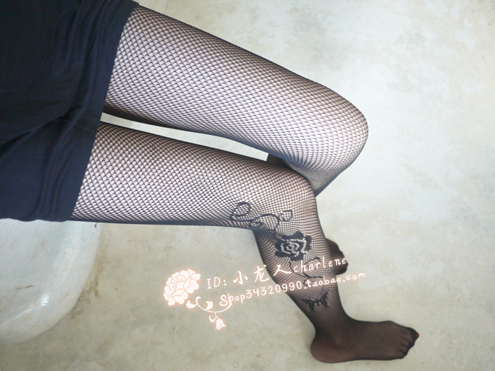 MIX-ORDER 10USD Jacquard butterfly Rose Tatoo Stockings For Women Sexy Lady Fishnet Lace Tights Pantyhose #P0016-928