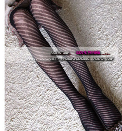 MIX-ORDER 10USD Slanting Stripe Fishnet Stockings For Women Sexy Party Wave Socks Ladies Tights #P0010-320