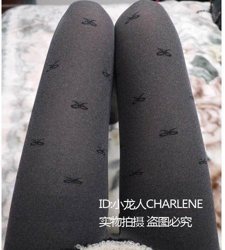 MIX-ORDER 10USD Small bow Gray Winter Leggings for Women Goats Wool Ultra elastic Women's Stockings Ladies Tight Pantyhose#P0002