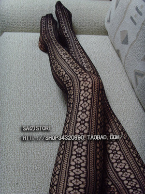 MIX-ORDER 10USD Women's Sexy Fishnet Yarn Tights  Jacquard Flower Beautiful Stockings For Women Ladies Pantyhose #P0013-630