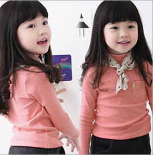 Mixed color ! Solid color girl's wear clothing for children YY1220315762