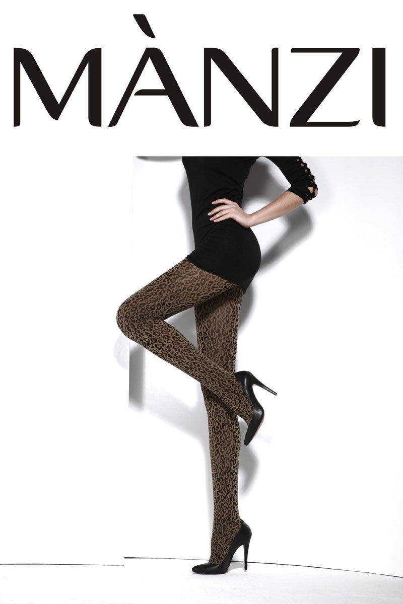 Mixedlot 2011 Fall and Winter MANZI Lady's hosiery 280D sexy LEOPARD pantyhose stocking #6829