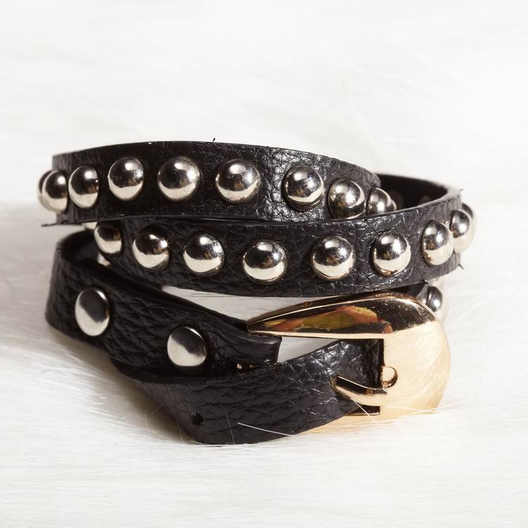 Mj rivet inlaying bracelet leather 323700020005 : 158