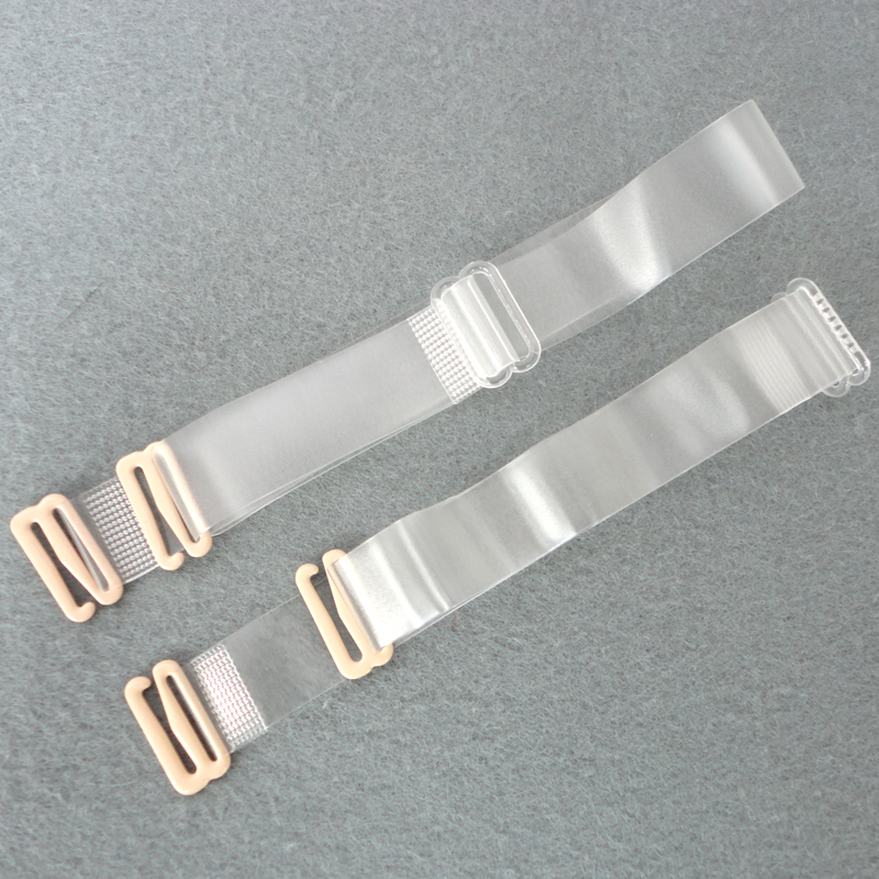 Mm 1.8cm broadened beauty care bra transparent shoulder strap invisible tape scrub high quality