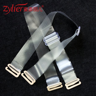 Mm high quality bag plastic buckle broadened overstretches transparent shoulder strap fj01