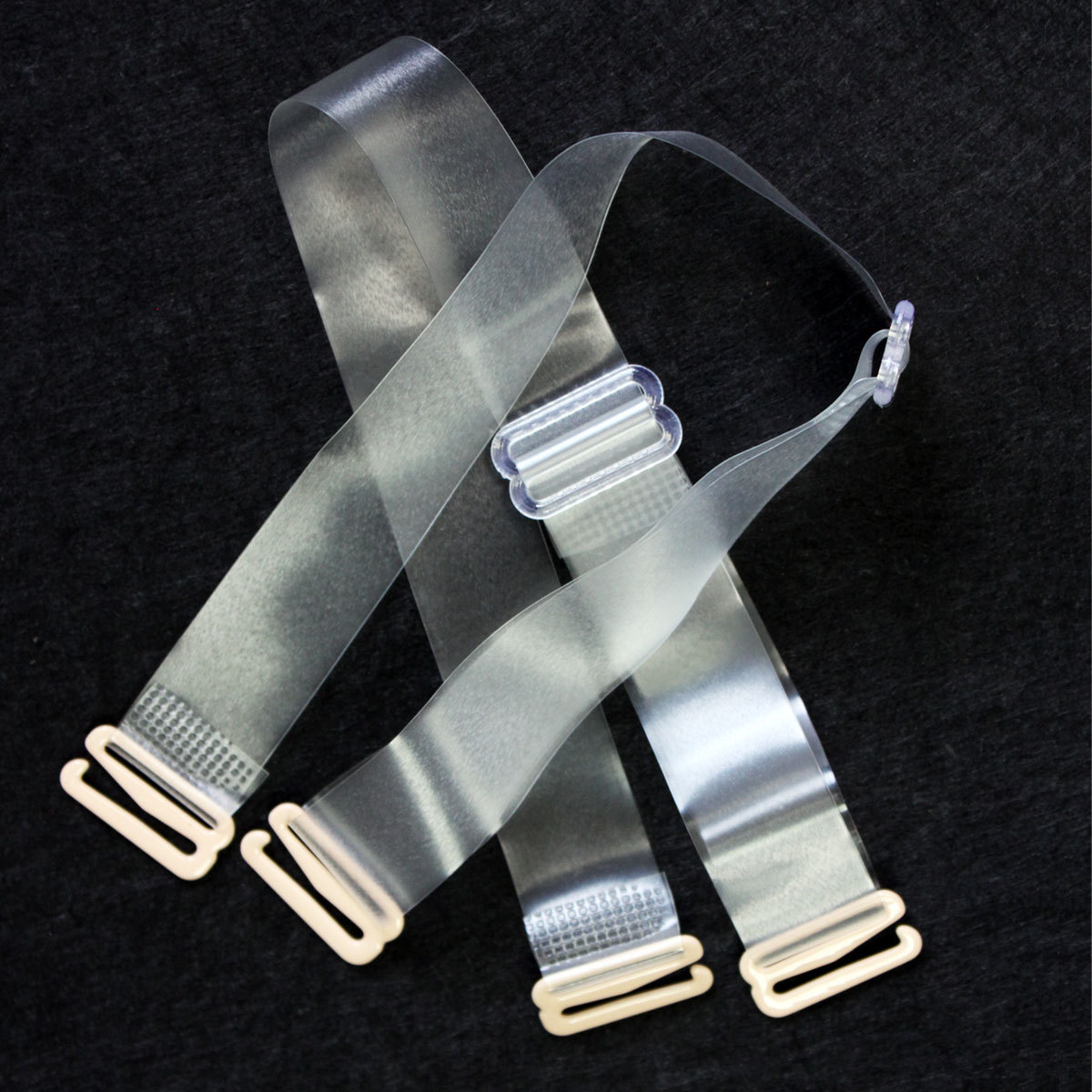 Mm high quality bag plastic buckle broadened overstretches transparent shoulder strap invisible tape fj01