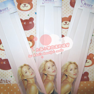 Mm scrub transparent invisible shoulder strap invisible tape plastic hasp anti-allergic