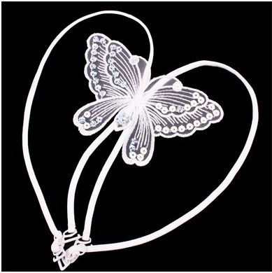 Mm shoulder strap paillette large butterfly cross behind the invisible shoulder strap small vest bf050