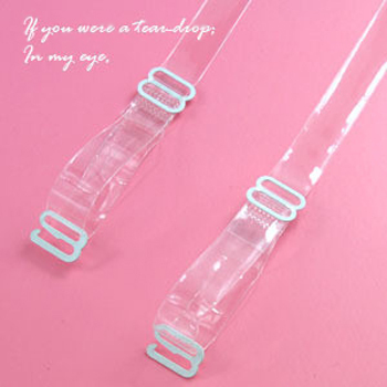 Mm transparent shoulder strap invisible tape underwear shoulder strap