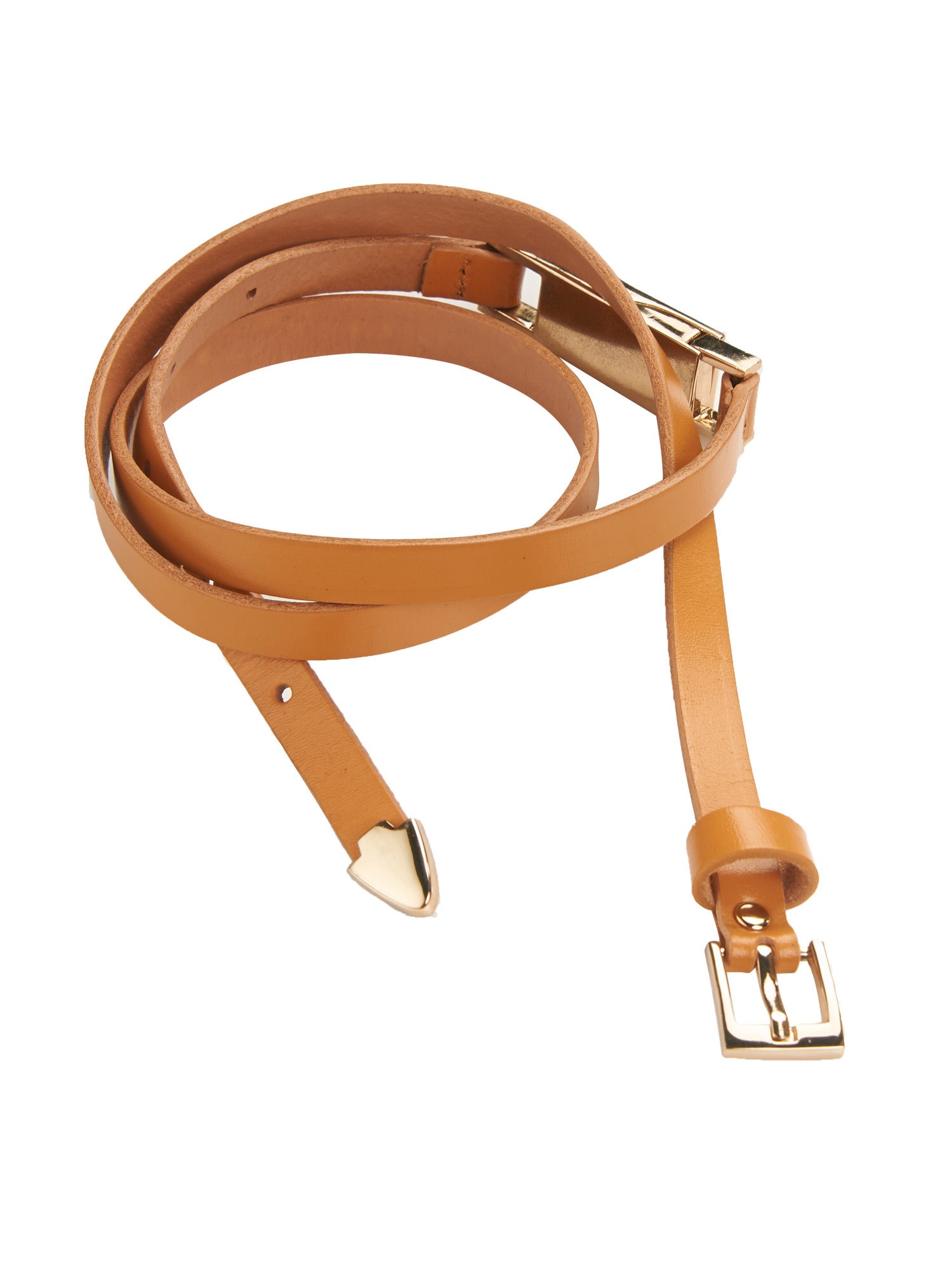 Mo & co . mormons m122ors05 alloy cowhide leather belt moco