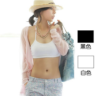 Modal 39 halter-neck lacing spaghetti strap soft breathable basic elastic basic shirt tube top tube top