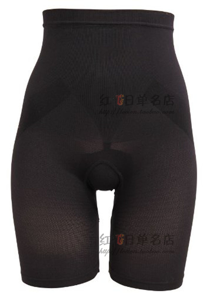 Modal abdomen drawing butt-lifting tiebelt basic thermal knee-length pants beauty care underwear