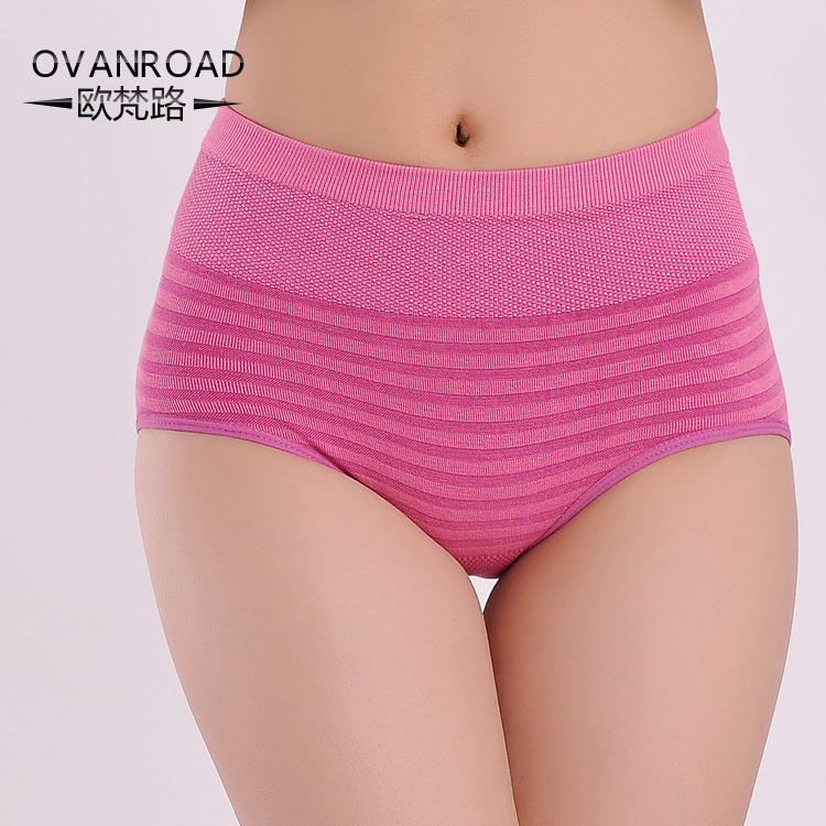 Modal high waist female panties antibiotic abdomen drawing butt-lifting seamless one piece type high quality