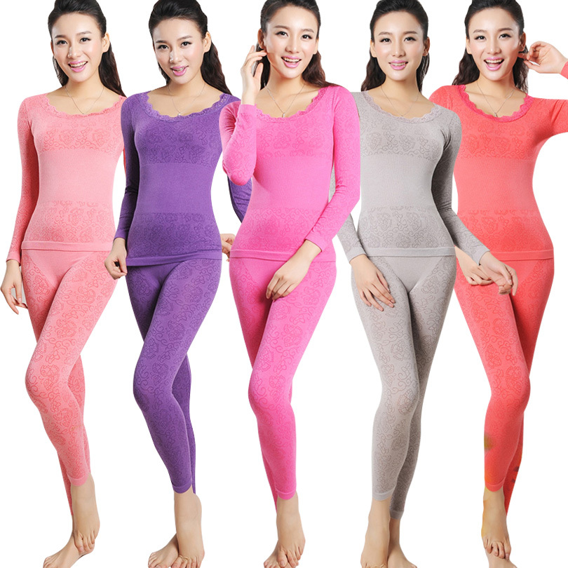Modal seamless beauty care cotton sweater beauty care thin body shaping thermal underwear