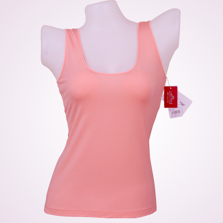 Modal shoulder strap reversible loose basic vest spaghetti strap top 3098