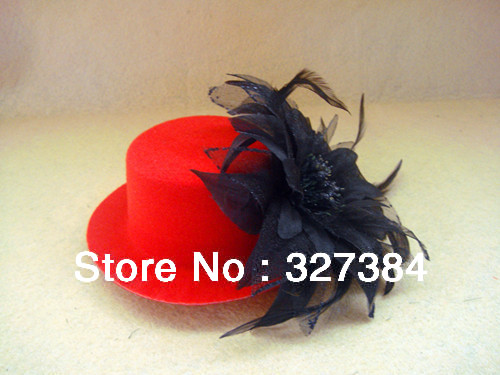 Modern Feather Fabric Wedding Bridal Hat/Party Hat/Headpieces D180 Free Shipping