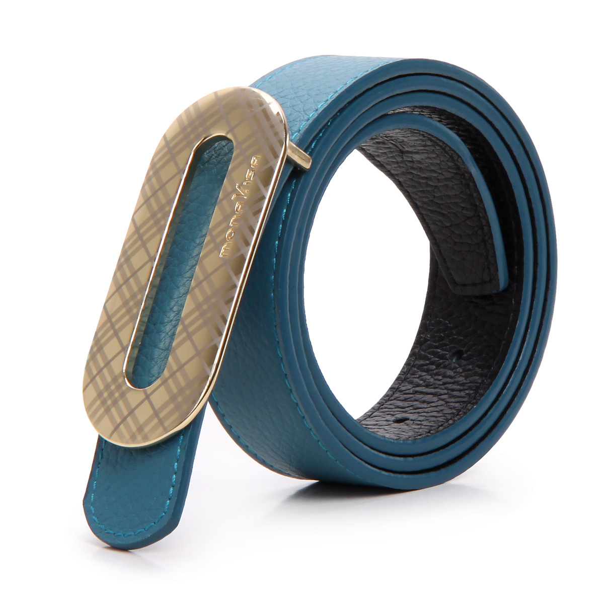 Mona lisa women's belt 2013 strap genuine leather plate buckle Women