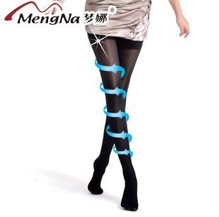 Mona stovepipe pantyhose stovepipe socks thin leg shaping socks fat burning stockings summer stovepipe