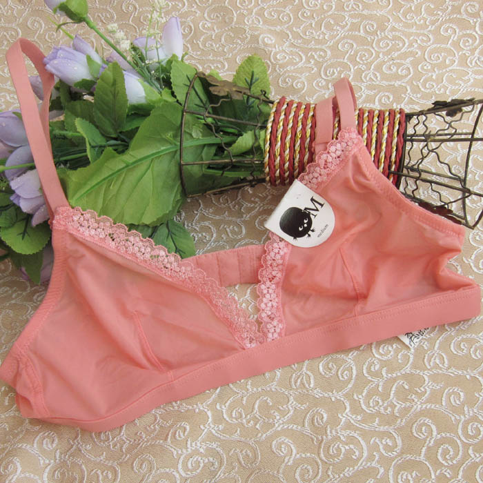 Monki p1 ultra-thin transparent elastic lace decoration lingerie