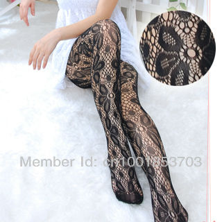 MOQ 1PCS mix order women sexy big  heronsbill fishnet tights SO19032-BK