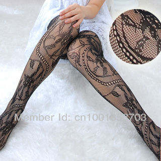 MOQ 1PCS mix order  women sexy chain fishet tights SO19016-BK