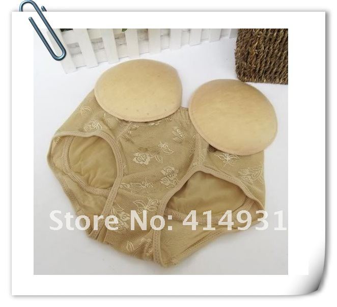 MOQ 50Pcs Womens Sexy Padded Panty Rear Enhancer Hip Butt Foam Pads Booty Booster Shaper