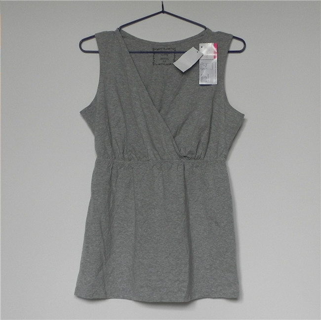 Motherhood sleeveless T-shirt 100% cotton nursing clothing teethe shirt cross summer