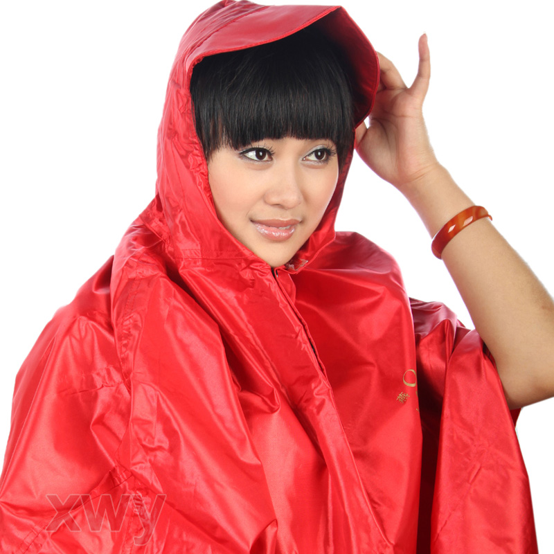 Motorcycle bicycle electric bicycle raincoat fashion thickening ride poncho
