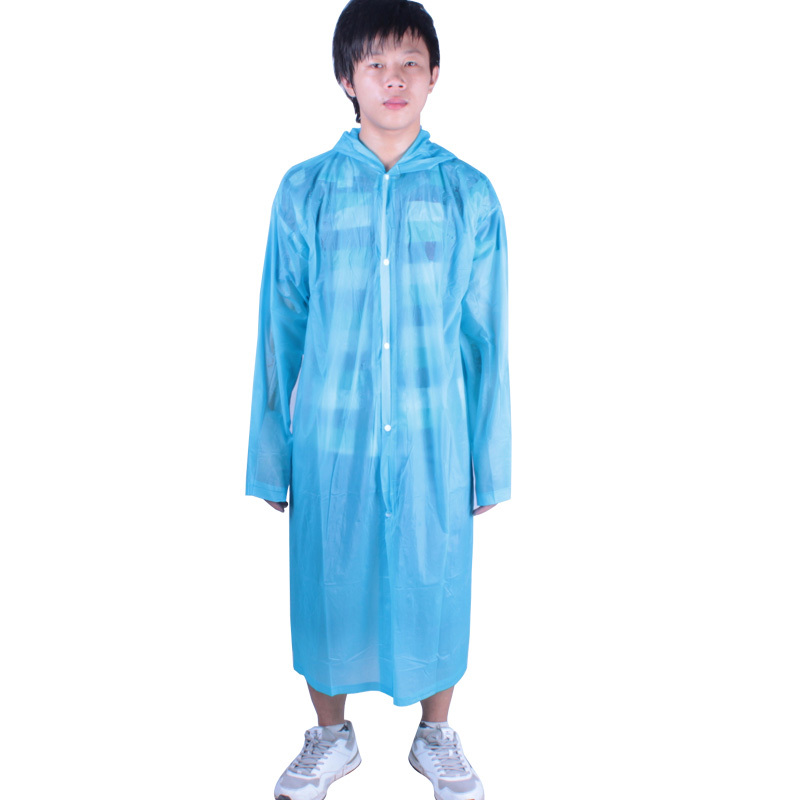 Motorcycle electric bicycle fashion transparent raincoat disposable trench