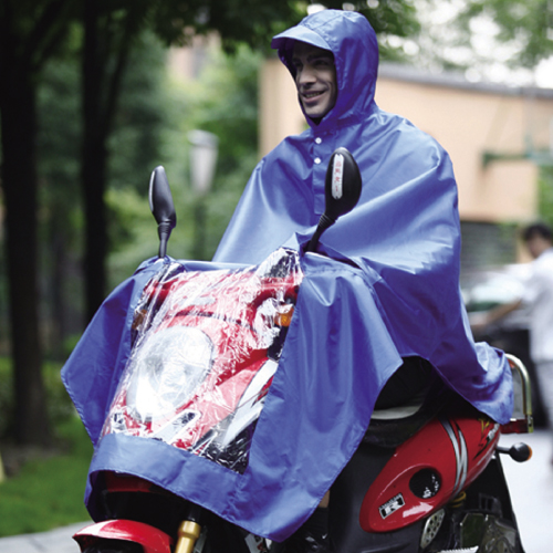 Motorcycle electric bicycle raincoat double raincoat thickening poncho pearl single raincoat poncho