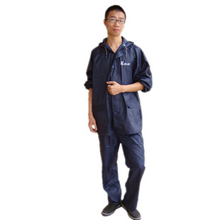 Motorcycle electric bicycle raincoat fashion split ride rain pants raincoat set