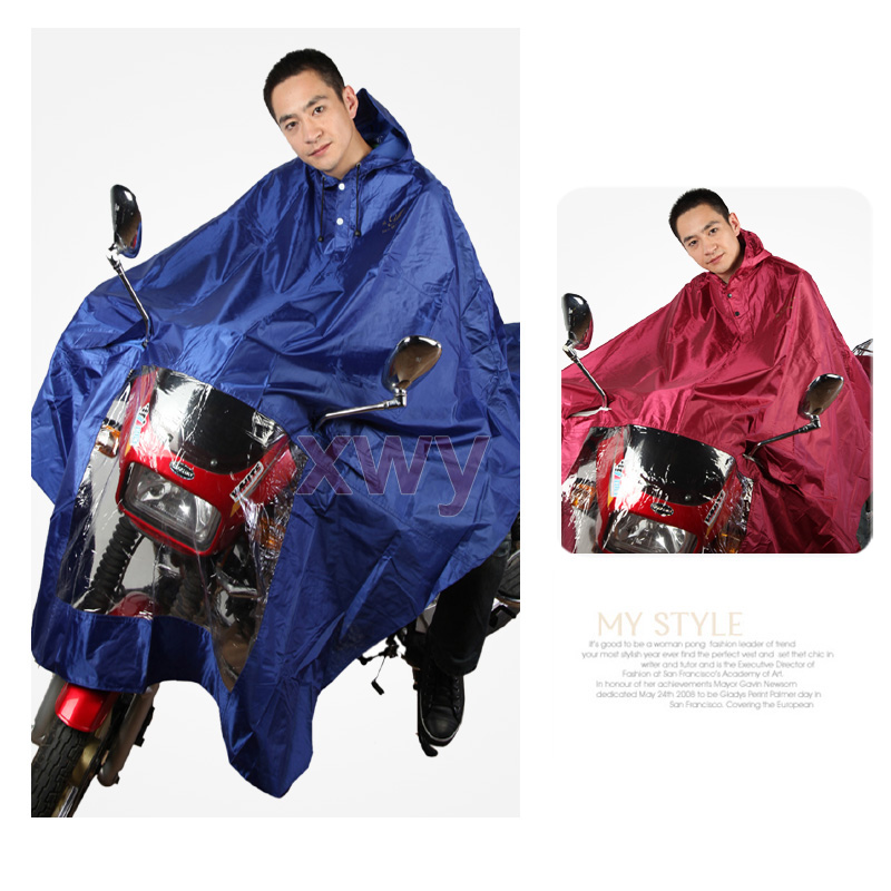 Motorcycle electric bicycle ride Burberry 804 thickening poncho fashion hot-selling