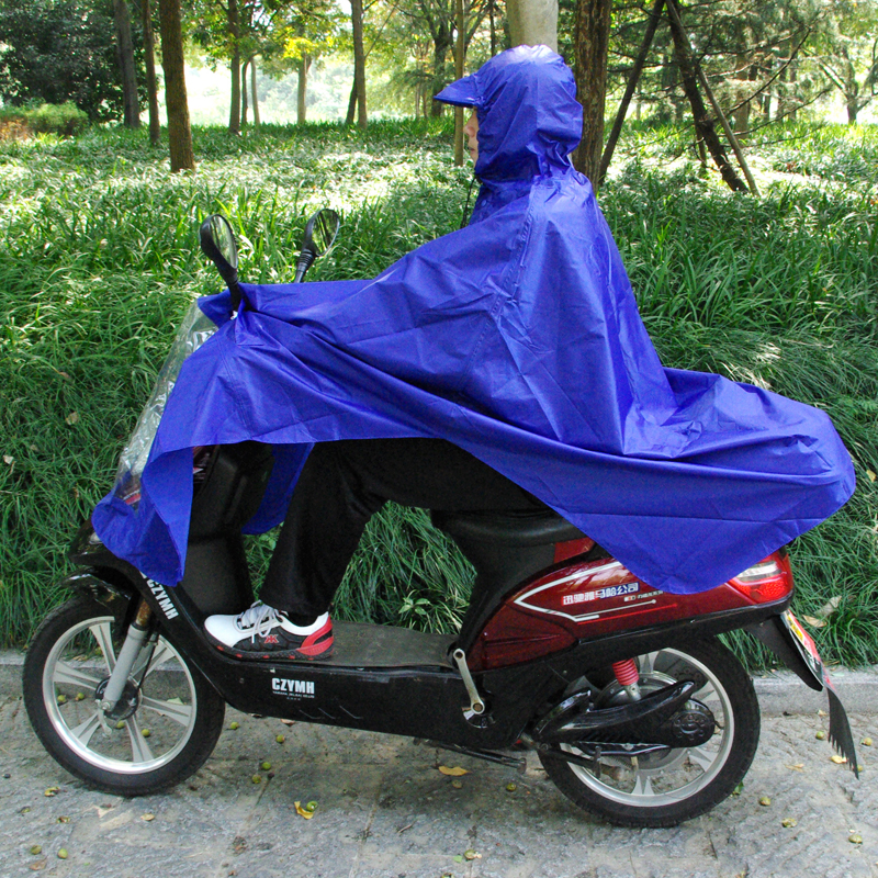 Motorcycle poncho raincoat cap general type n210 plus size