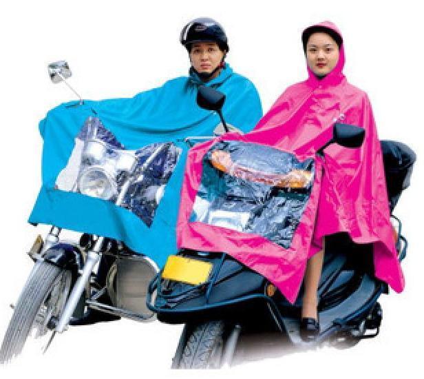 Motorcycle poncho Size fits all n210 apple