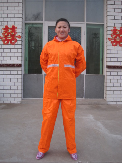 Motorcycle raincoat electric bicycle raincoat fashionable casual raincoat xxl split set raincoat rain gear