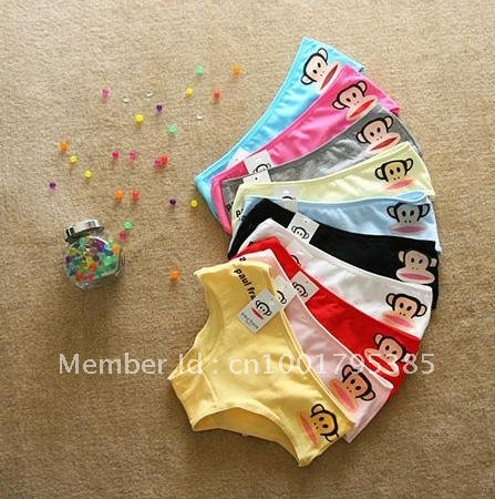 mouth cotton super comfortable lovely schoolgirl cotton underwear