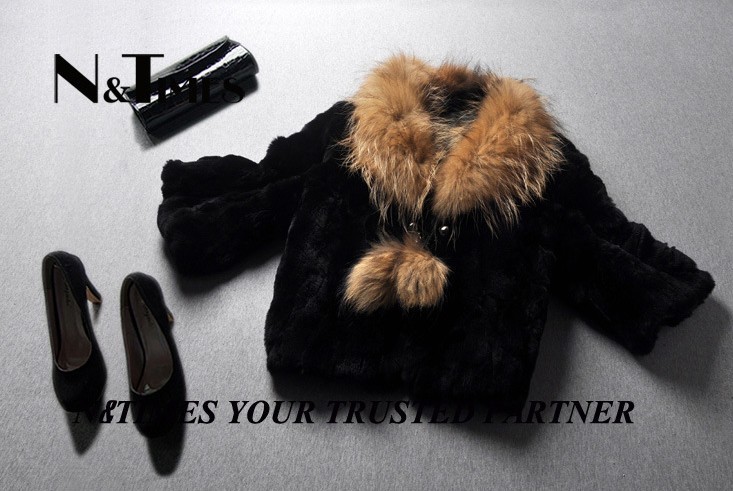 MS COLOR Spring Ladies' Classic fur Jacket, Women's fox fur Jacket,fox hair coat