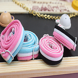 Multicolour candy color summer all-match elastic double-shoulder shoulder strap pectoral girdle