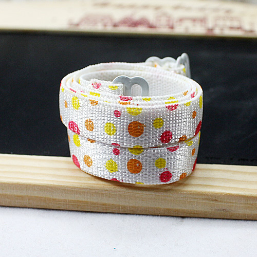 Multicolour print dot multi-colored double shoulder strap pectoral girdle underwear belt underwear shoulder strap