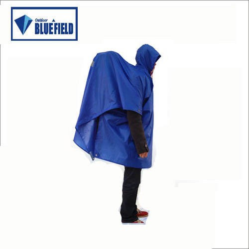 Multifunctional blue raincoat tentorial mat kinds of usage moisture-proof pad tent protection pad