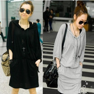 Mushroom faux leather cutout sweet peter pan collar small straight skirt one-piece dress