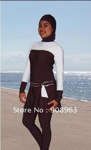Muslim swimwear,A clearance price 2 piece/lot+Free shipping Using DHL(3-5days)+Mix up, muslim swimwear,islamic swimsuit